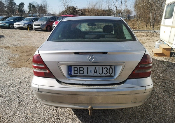 Mercedes-Benz Klasa C cena 4199 przebieg: 213654, rok produkcji 2002 z Sulęcin małe 29